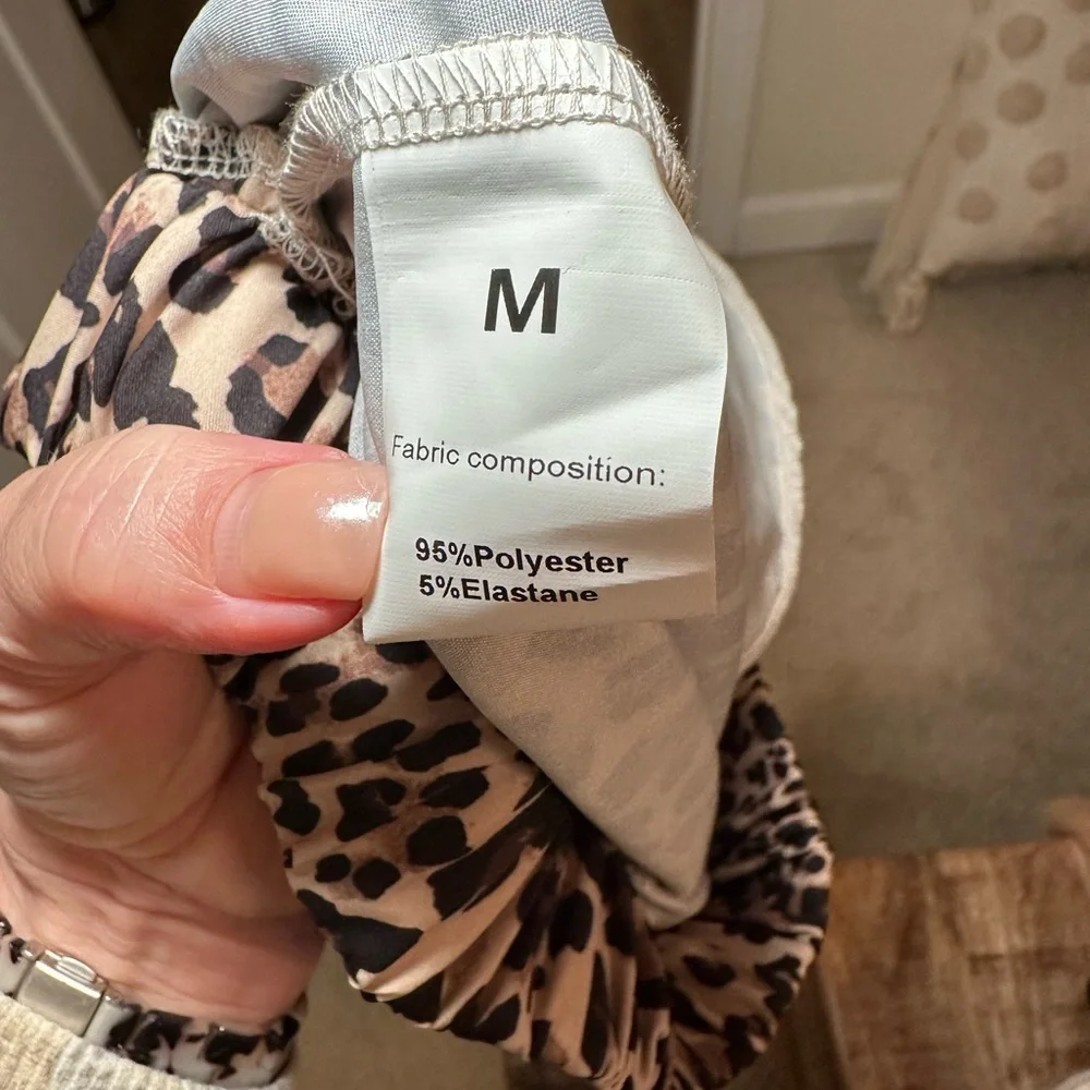 Leopard Print Pants BRAND NEW NEVERWORN - Picture 5 of 5